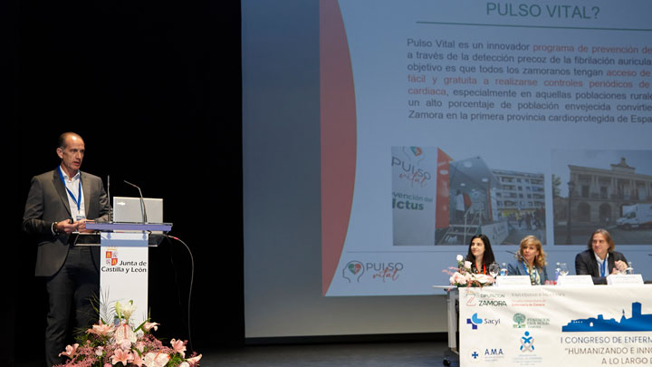 Pulso Vital, protagonista en el I Congreso de Enfermería Intergeneracional de Zamora